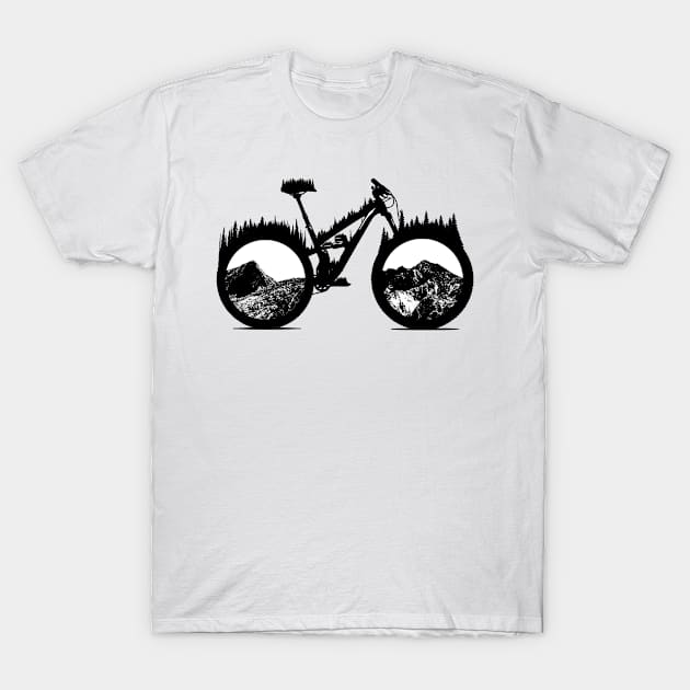 Bike T-Shirt by Bongonation